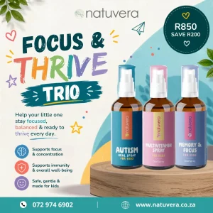 Focus & Thrive Trio – Kids’ Focus & Wellness Combo