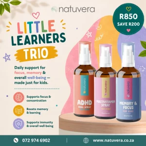 Little Learners Trio – Kids’ Focus, Memory & Wellness Combo